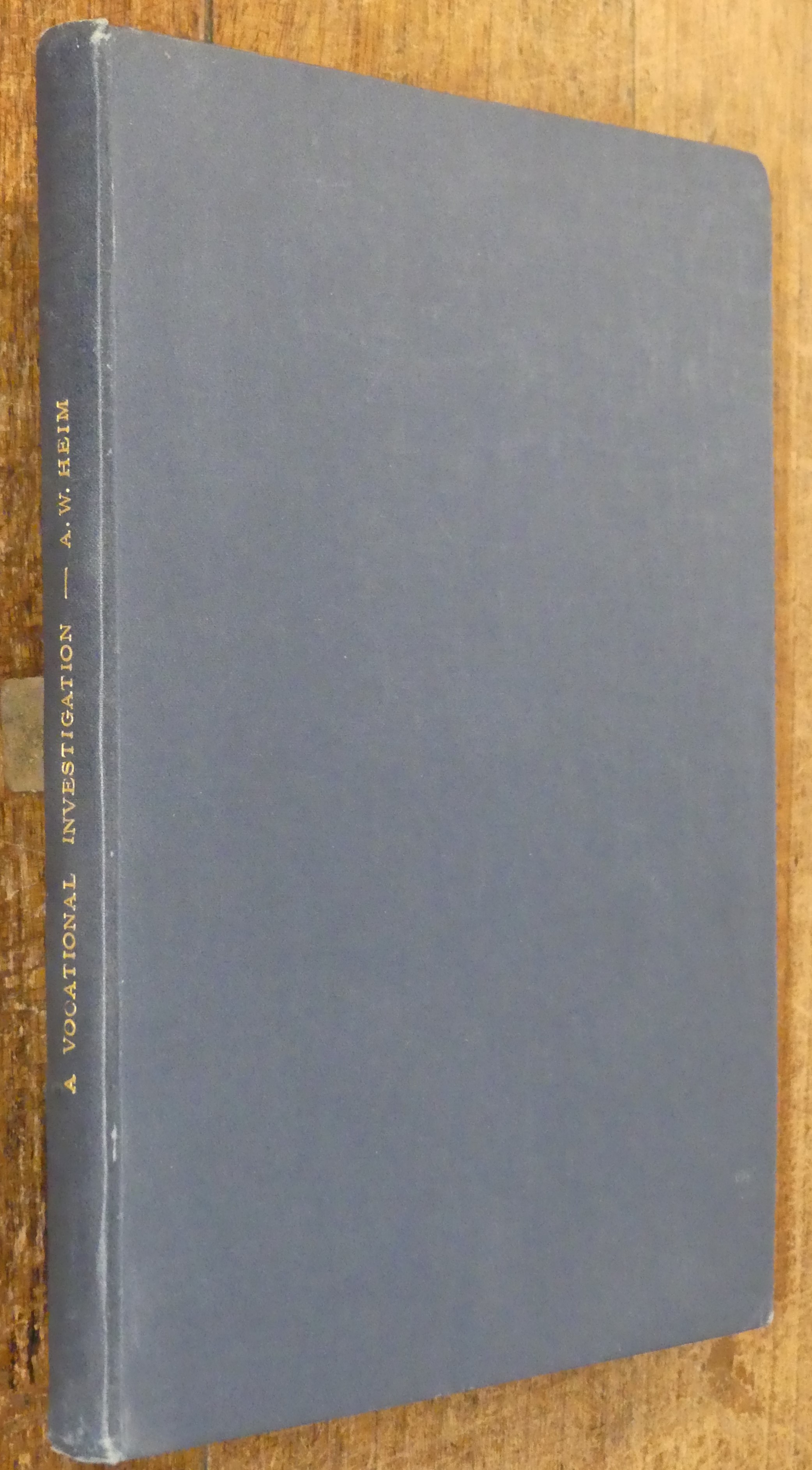 A Vocational Investigation of Some of the Factors Affecting the Early Careers of Elementary School Boys.