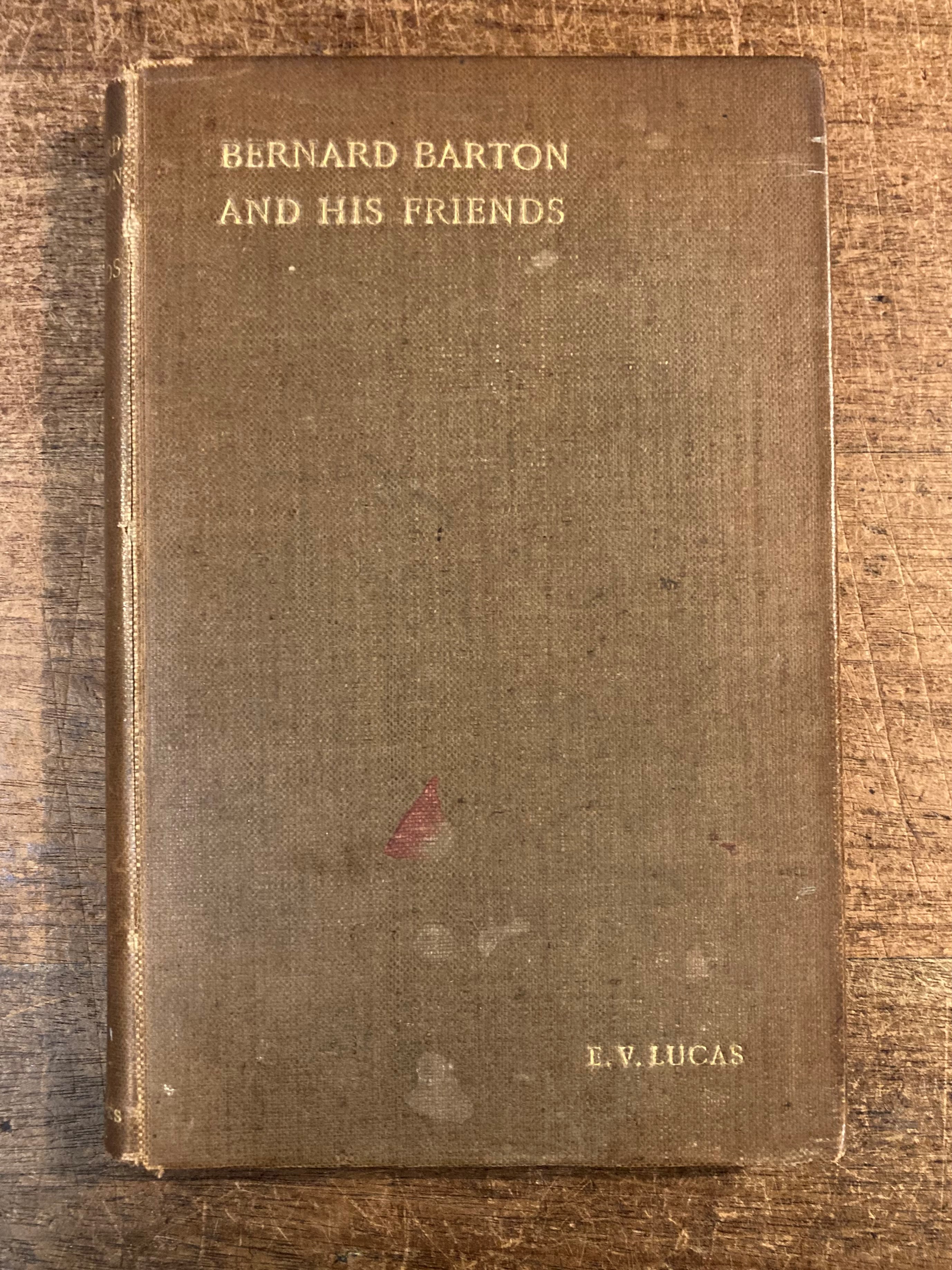 Bernard Barton and His Friends