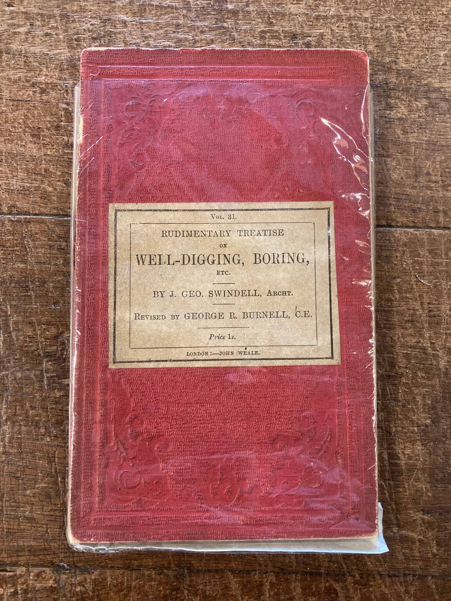 A Rudimentary Treatise on Well-digging, Boring and Pump-Work