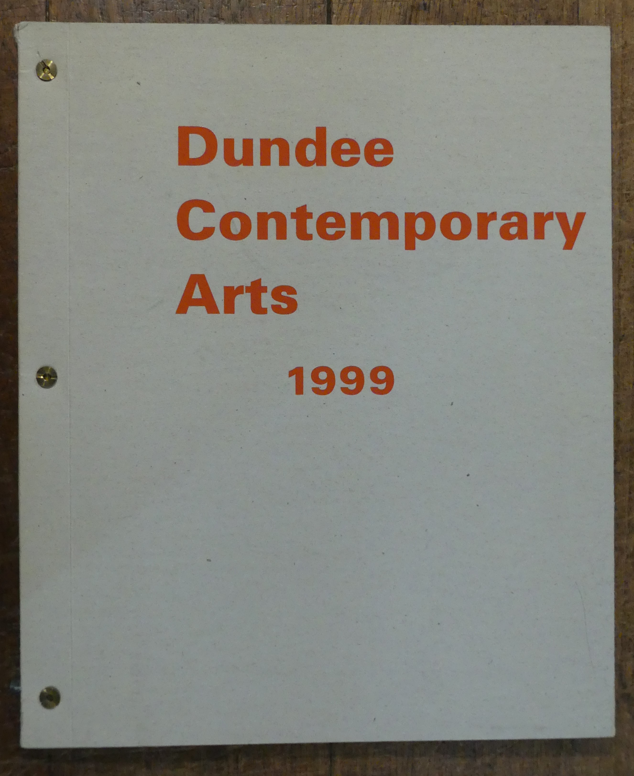 Dundee Contemporary Arts 1999