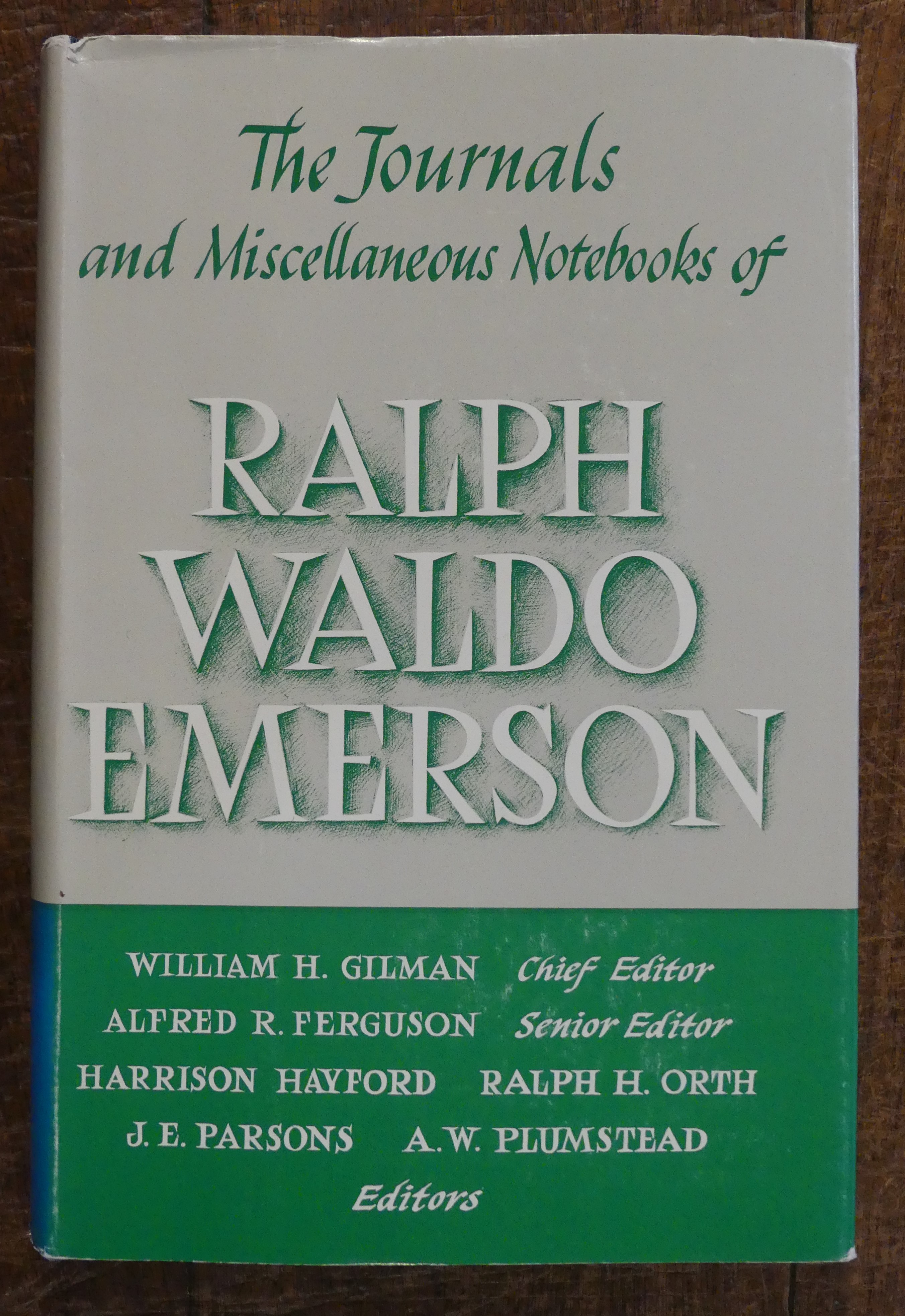 The Journals and Miscellaneous Notebooks of Ralph Waldo Emerson VOLUME 9 1843-1847