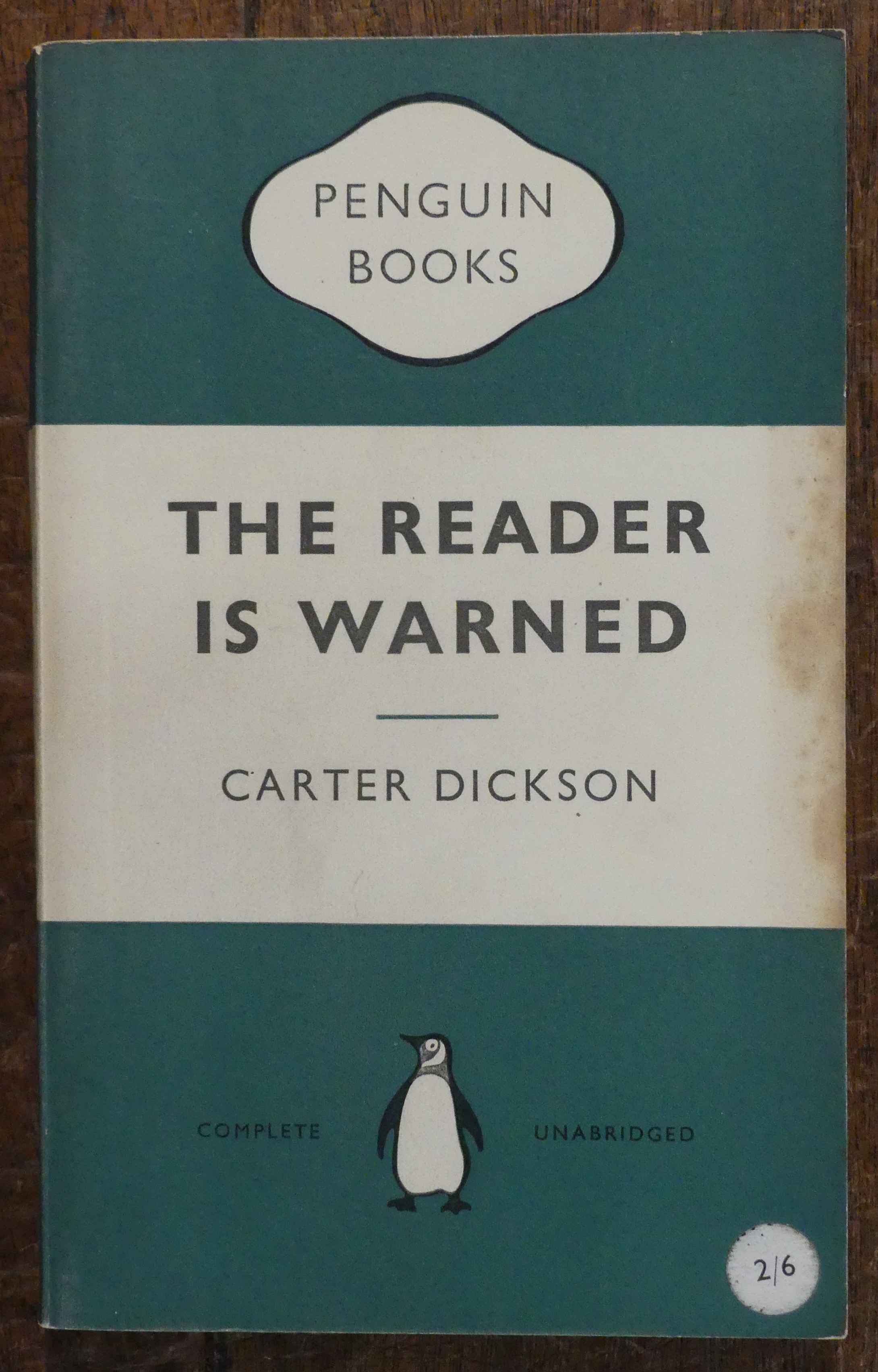 The Reader is Warned