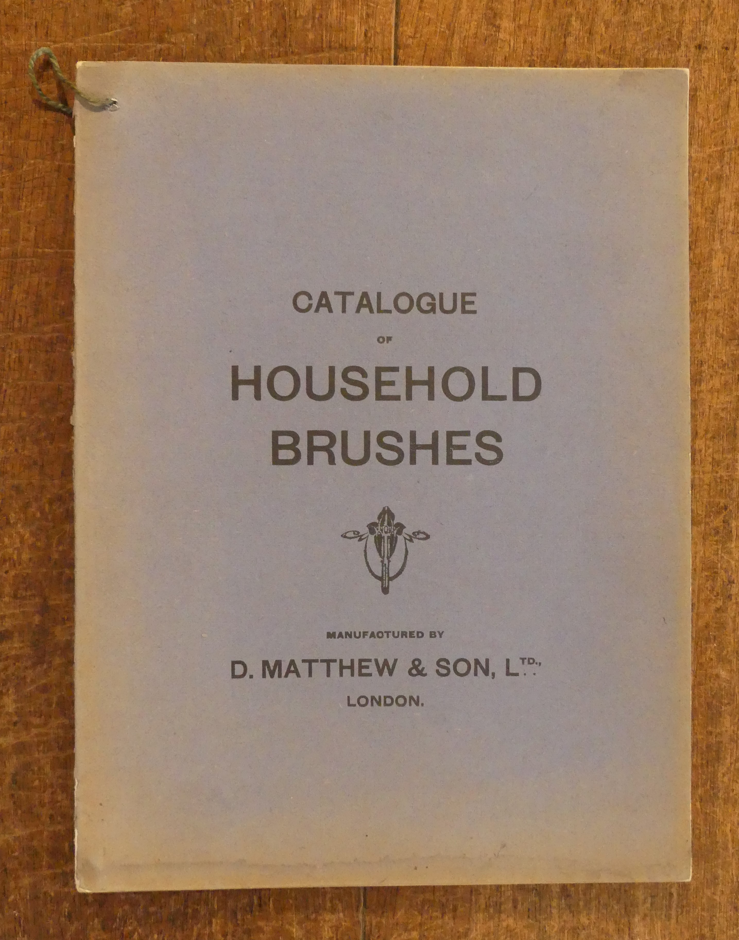 Catalogue of Household Brushes