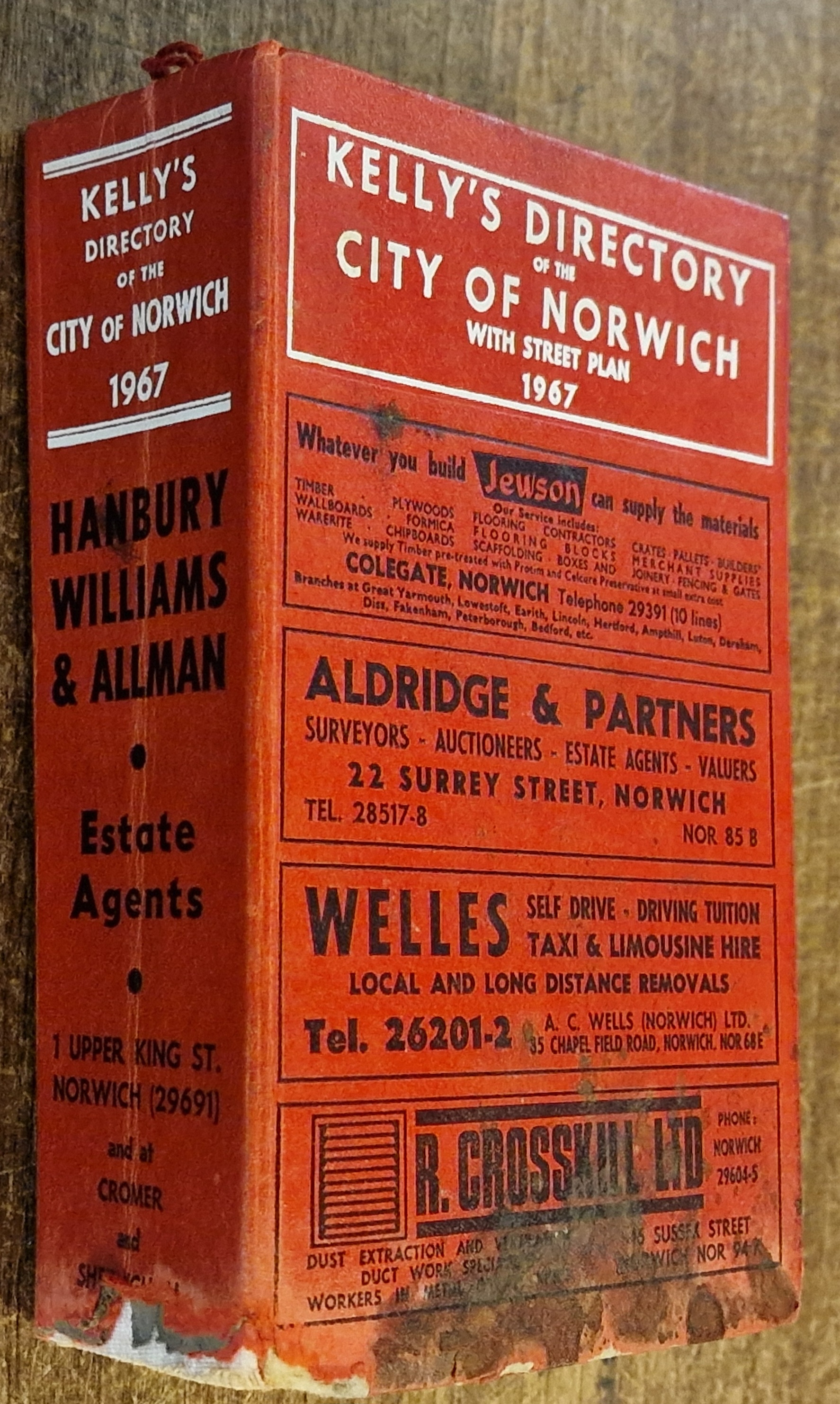 Kelly's Directory of the City of Norwich 1967 (Twenty-Second Edition)