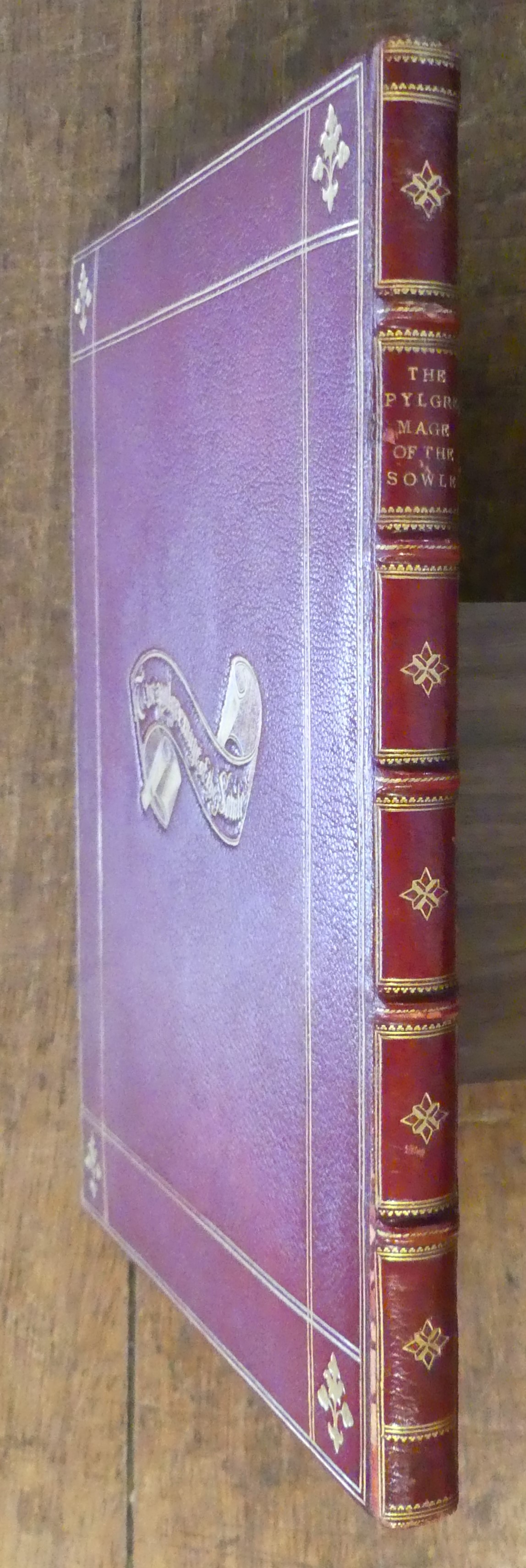 The Booke of the Pylgremage of the Sowle Translated from the French of Guillaume De Guileville and Printed By William Caxton An. 1483 with Illuminations Taken from the MS. Copy in the British Museum.