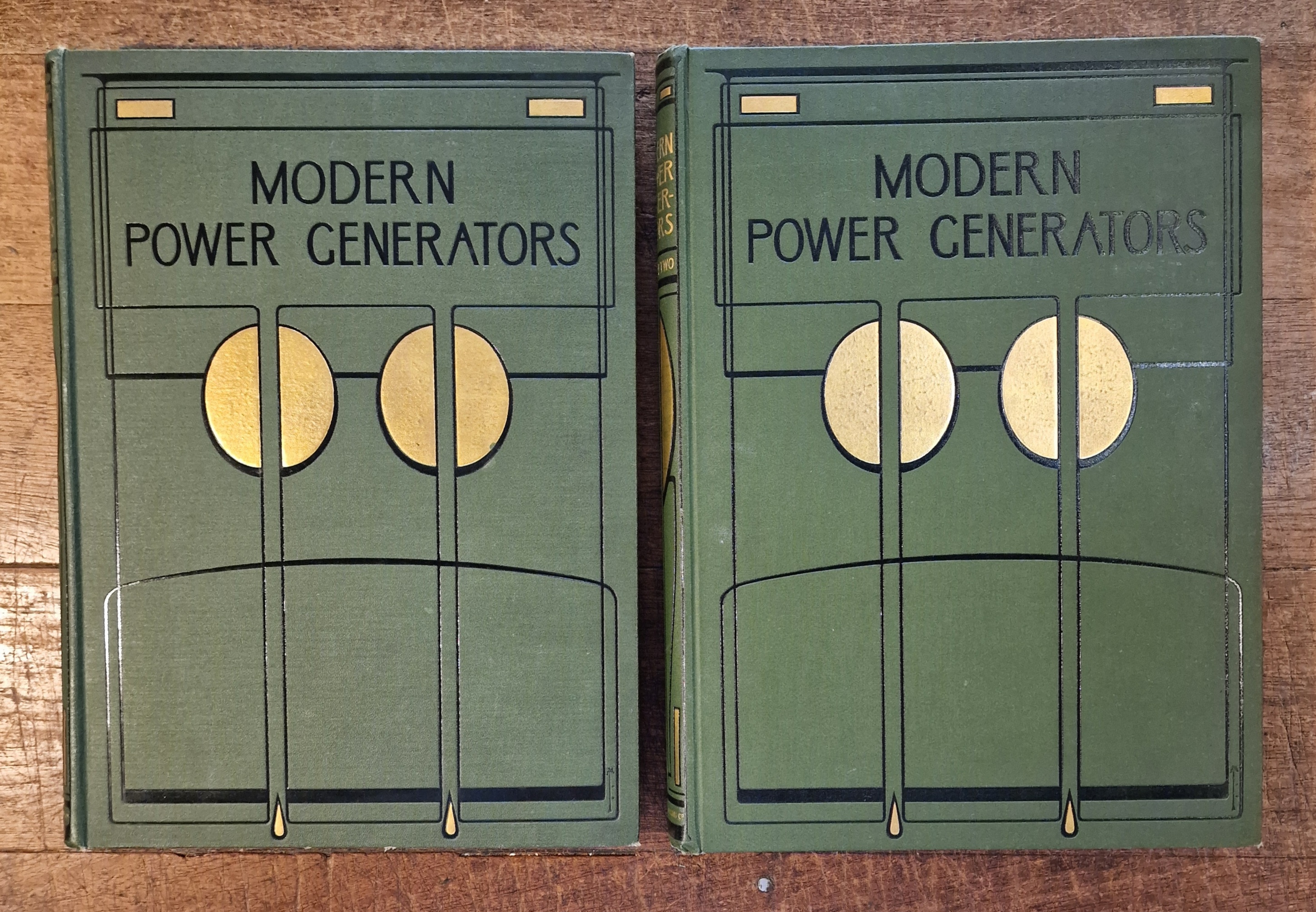 Modern Power Generators Steam Electric and Internal-Combustion and Their Application to Present -day Requirements [2 Volumes complete]
