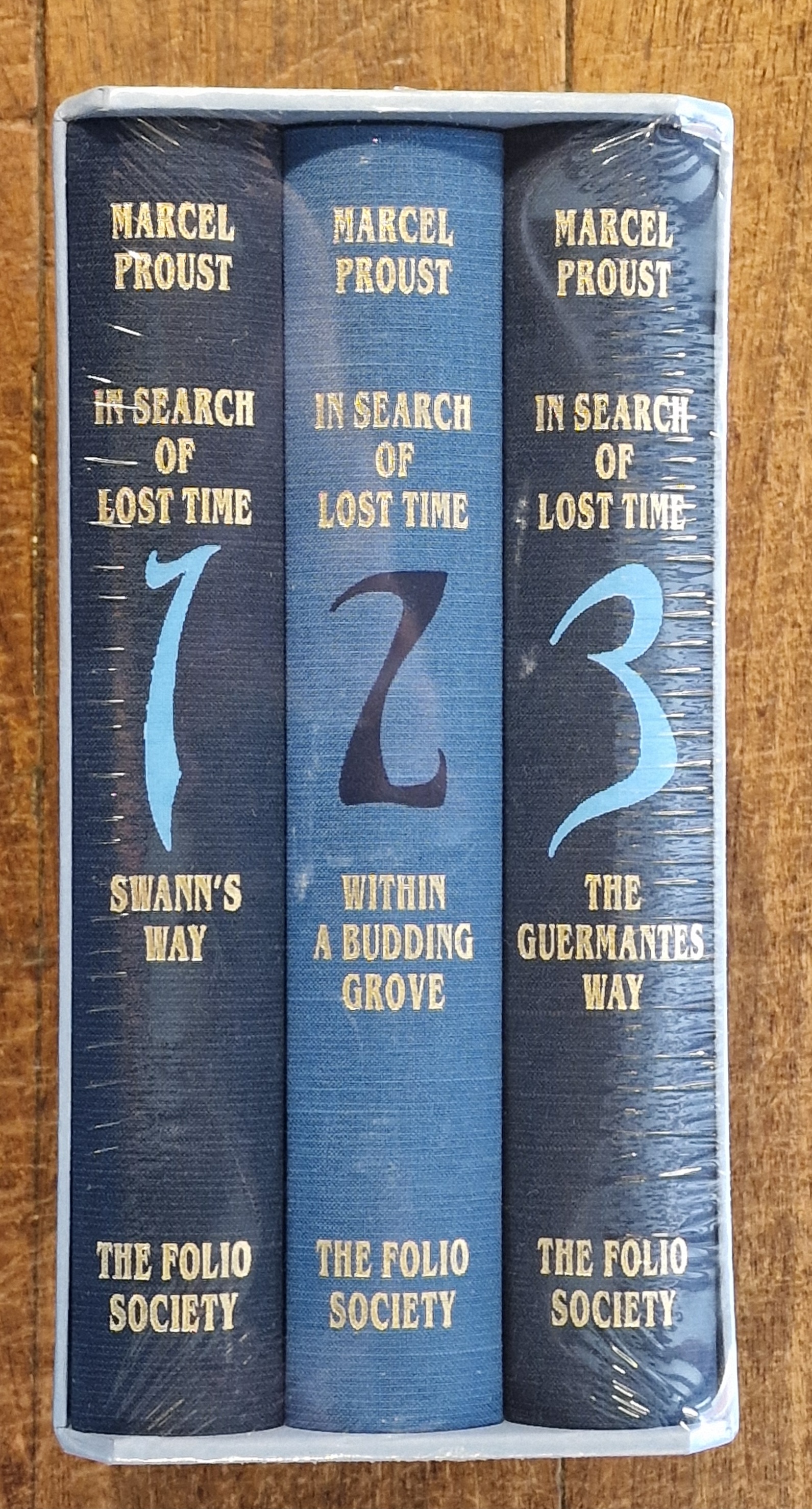 In Search of Lost Time Vols 1,2&3, 'Swann's Way', 'Within a Budding Grove', 'The Guermantes Way',