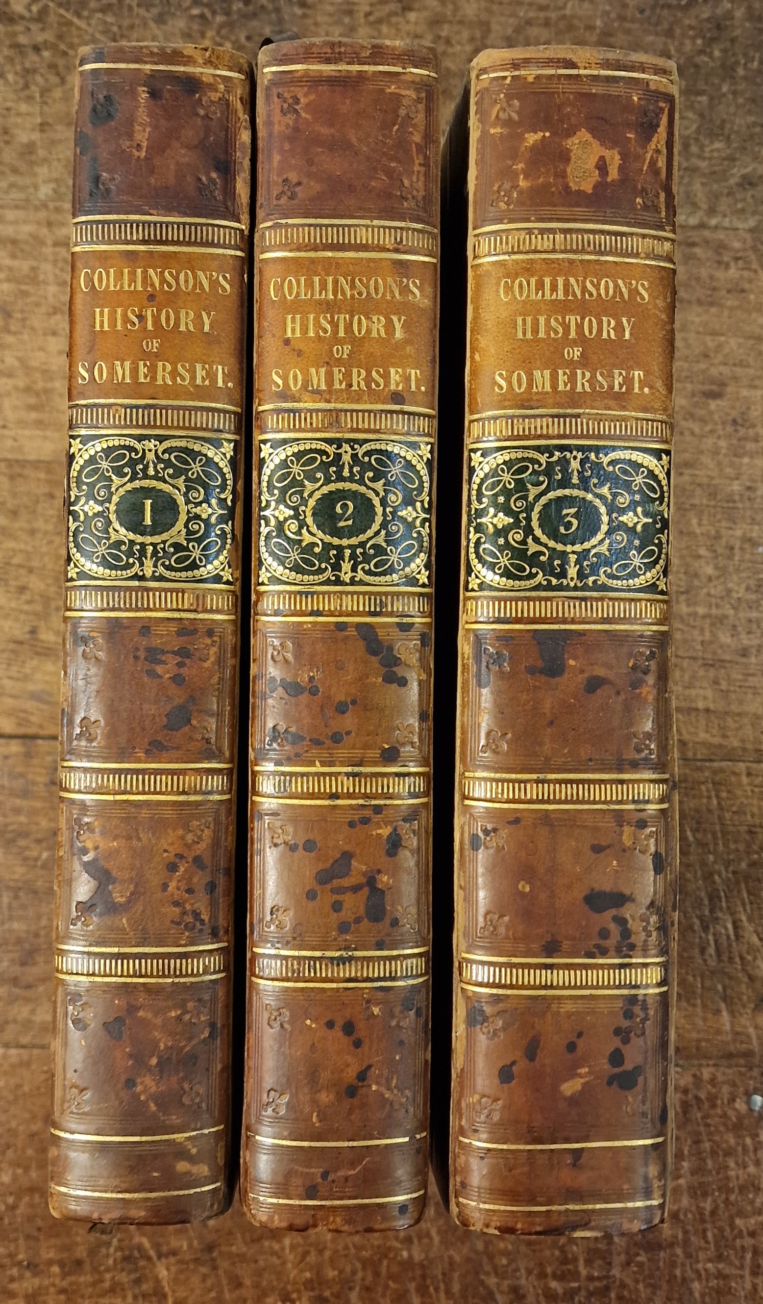 the History and Antiquities of the County of Somerset, Collected from Authentick Records , and an Actual Survey Made By the Late Mr. Edmund Rack Complete in Three Volumes