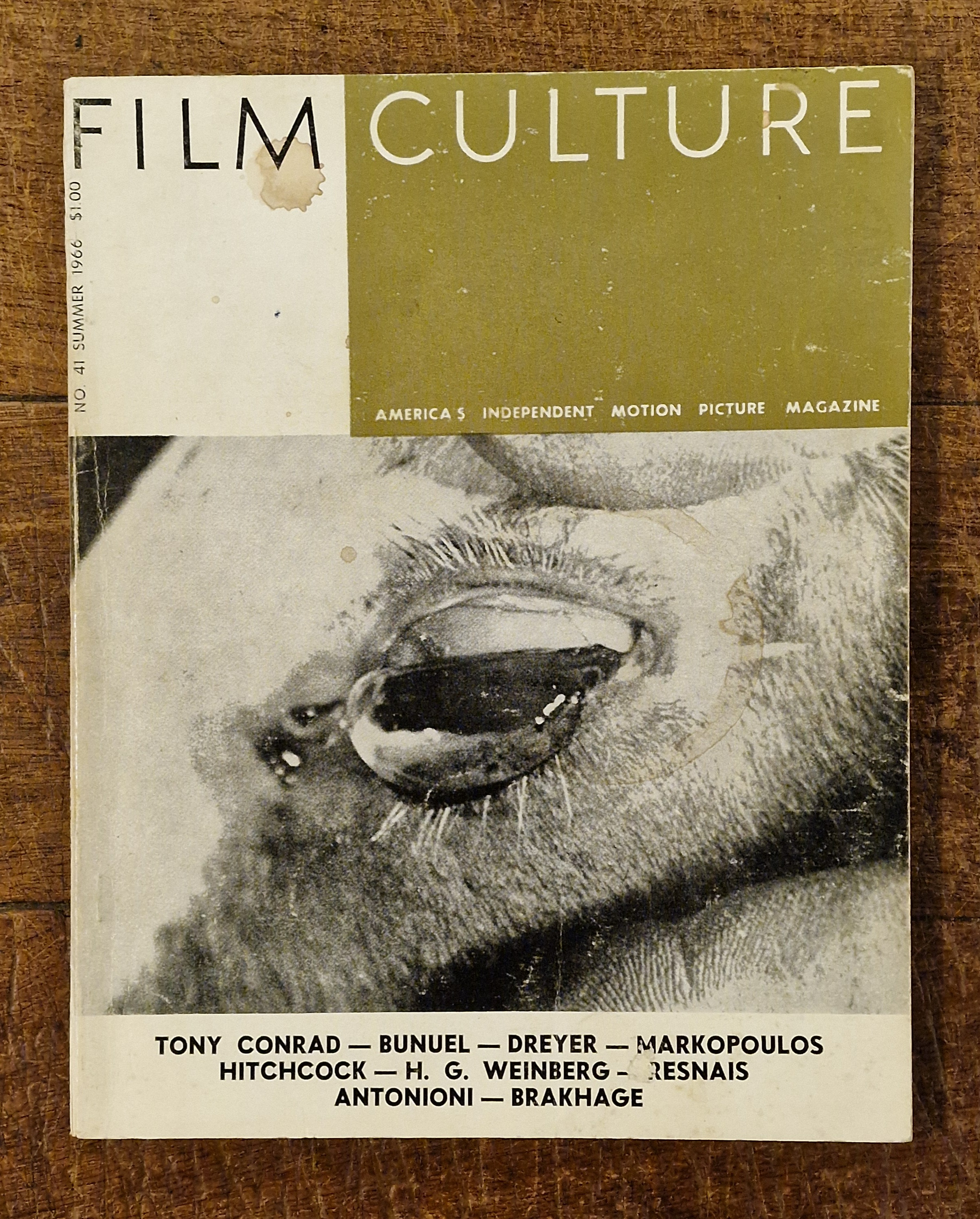 Film Culture. Number 41 Summer 1966