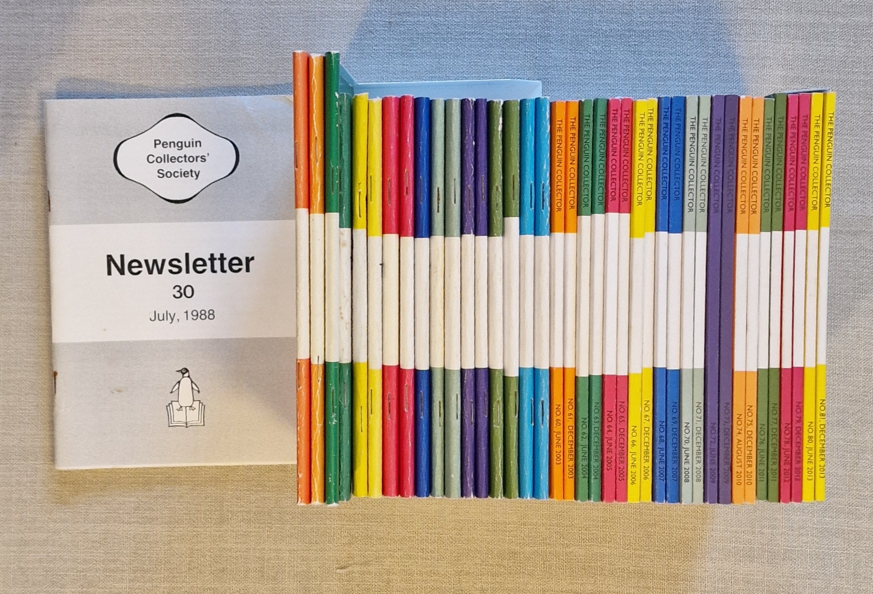 The Penguin Collector Issues 41 to 81, Dec 1993 - Dec 2013 (bar Nos. 42 & 50)