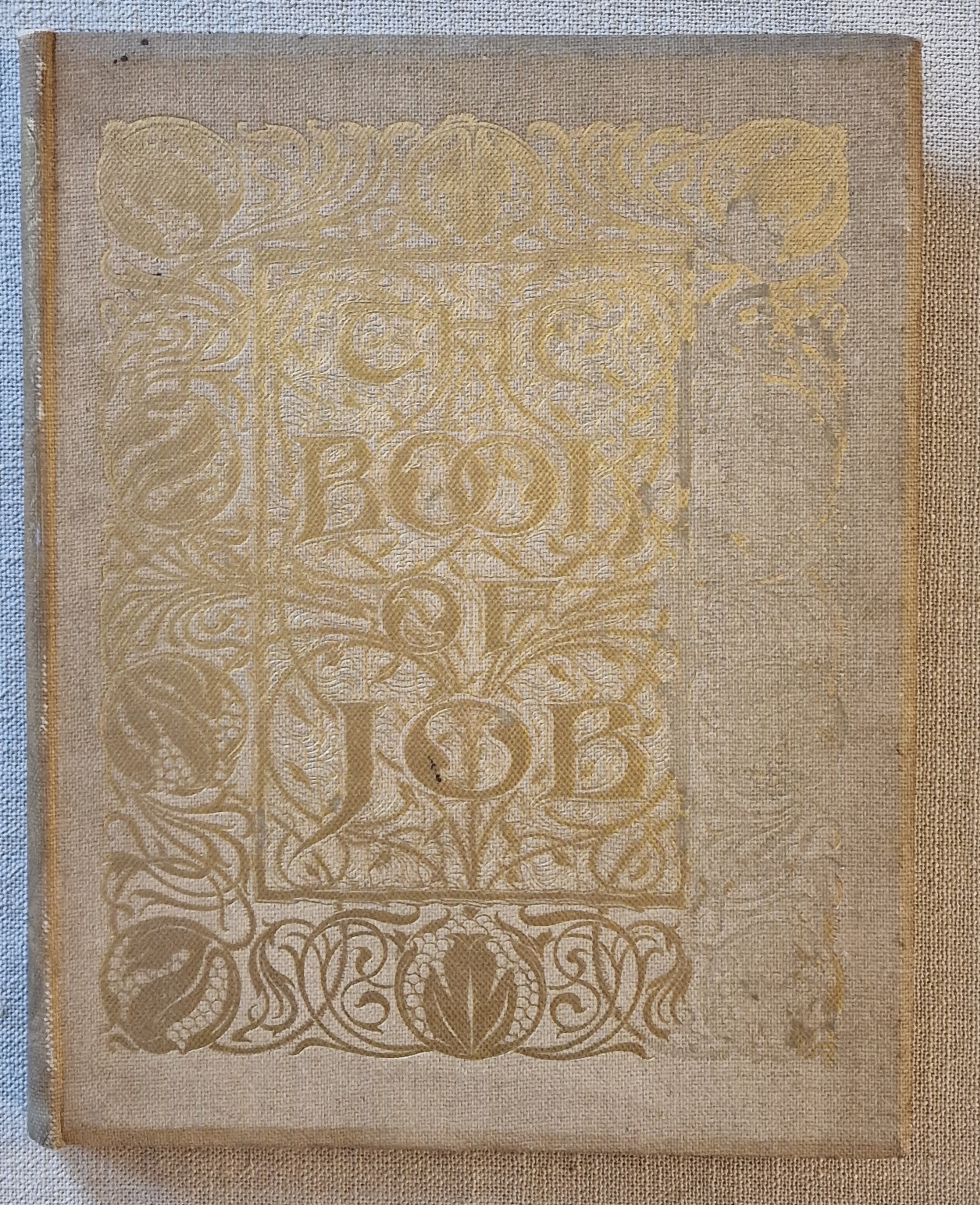 The Book of Job with Designs By Herbert Ganville Fell and an Introduction By Joseph Jacobs