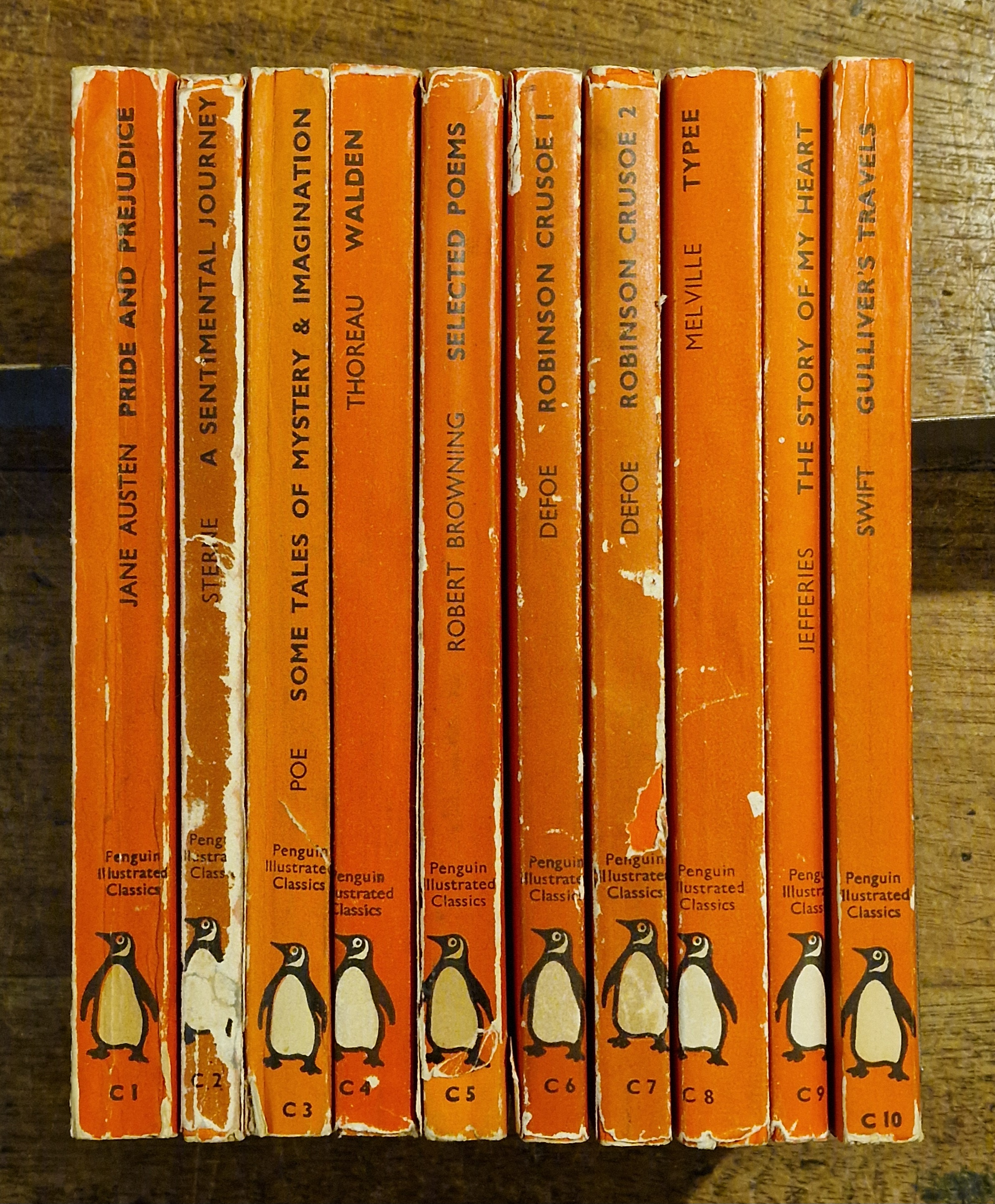 The 10 Penguin Illustrated Classics C1 to C10