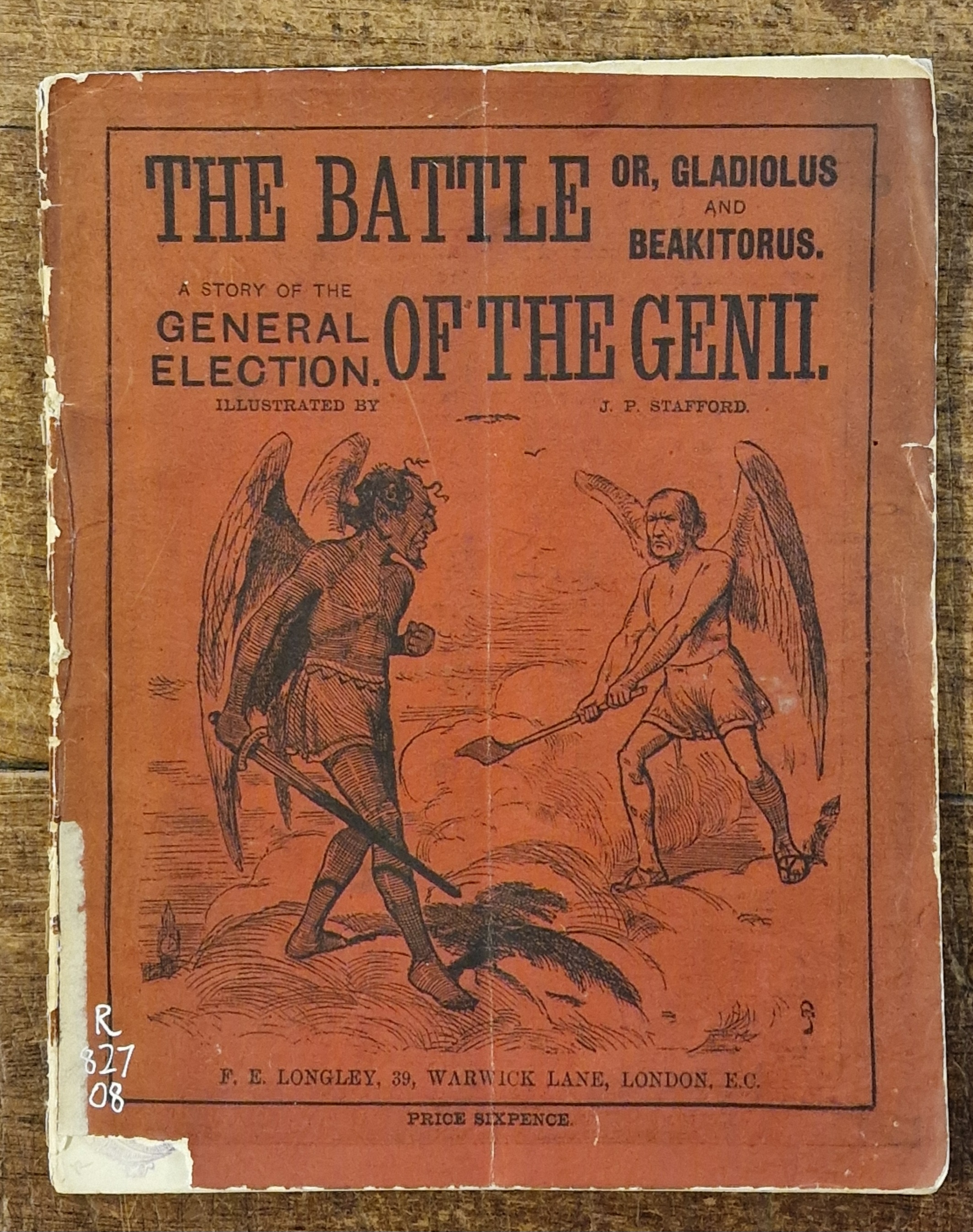 The Battle or the Genii or Gladiolus and Beakitorus, A Story of the General Election