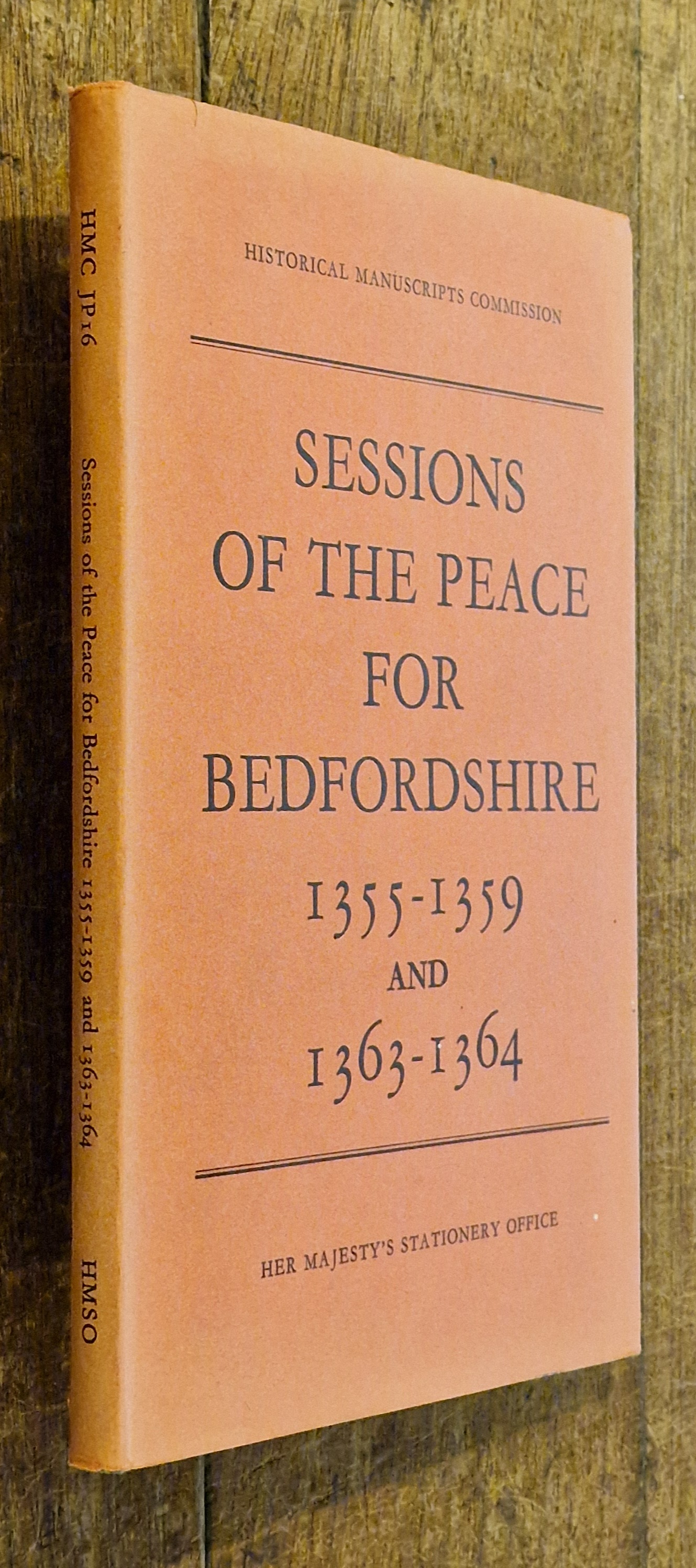 Sessions of the Peace For Bedfordshire 1355-1359, 1363-1364.