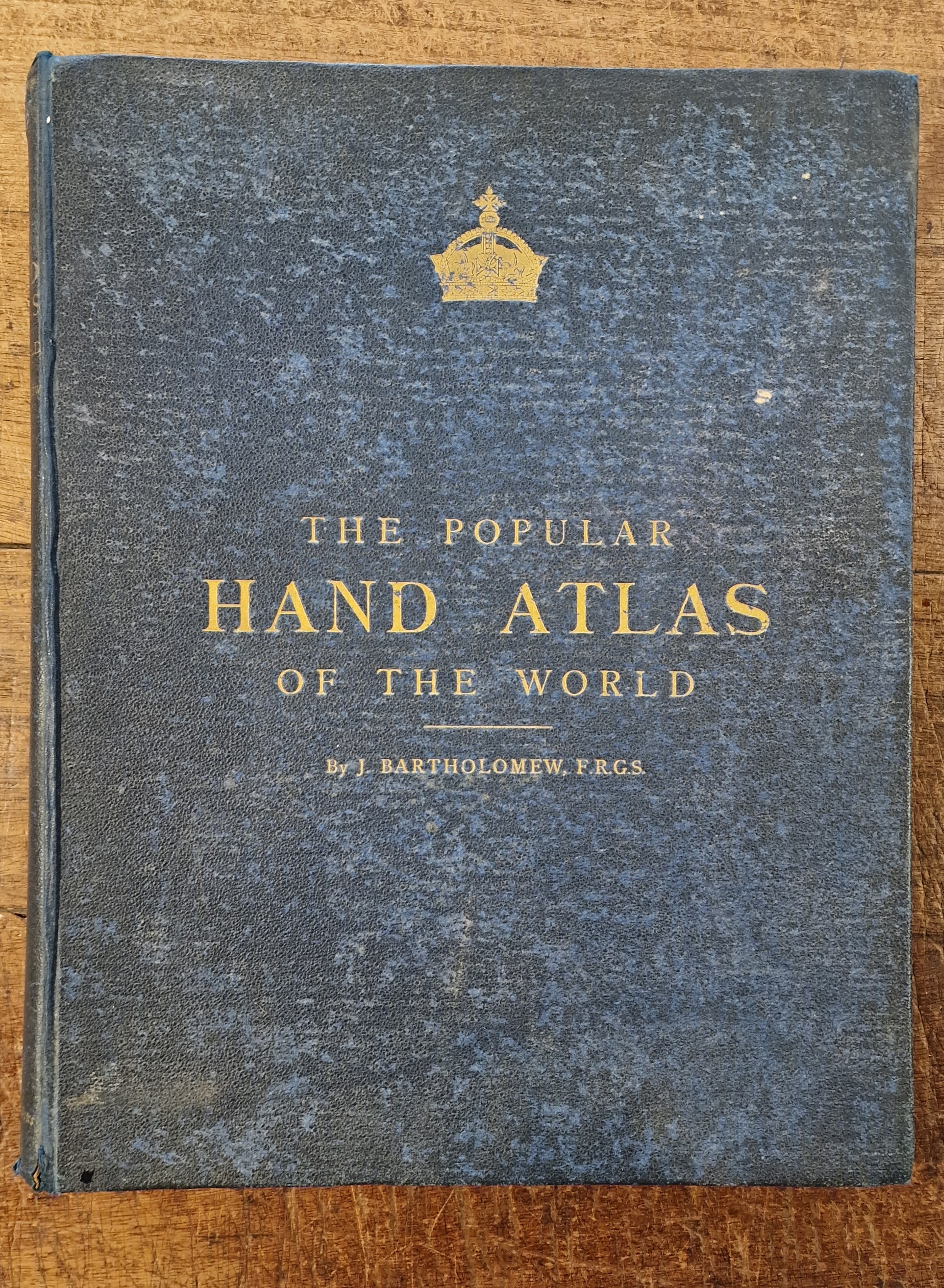 The Popular Hand Atlas of the World with Descriptive Index