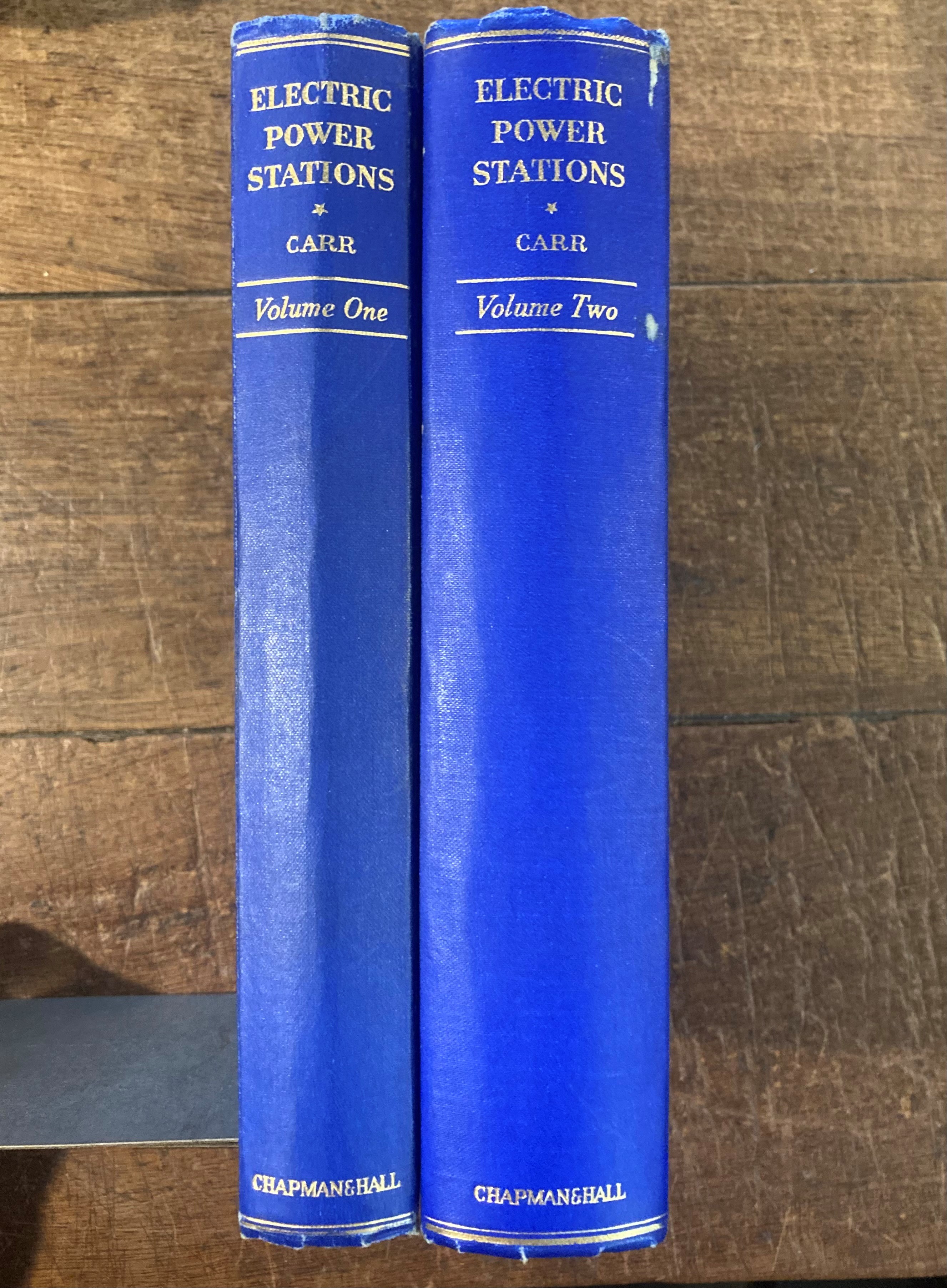 Electric Power Stations TWO VOLUMES