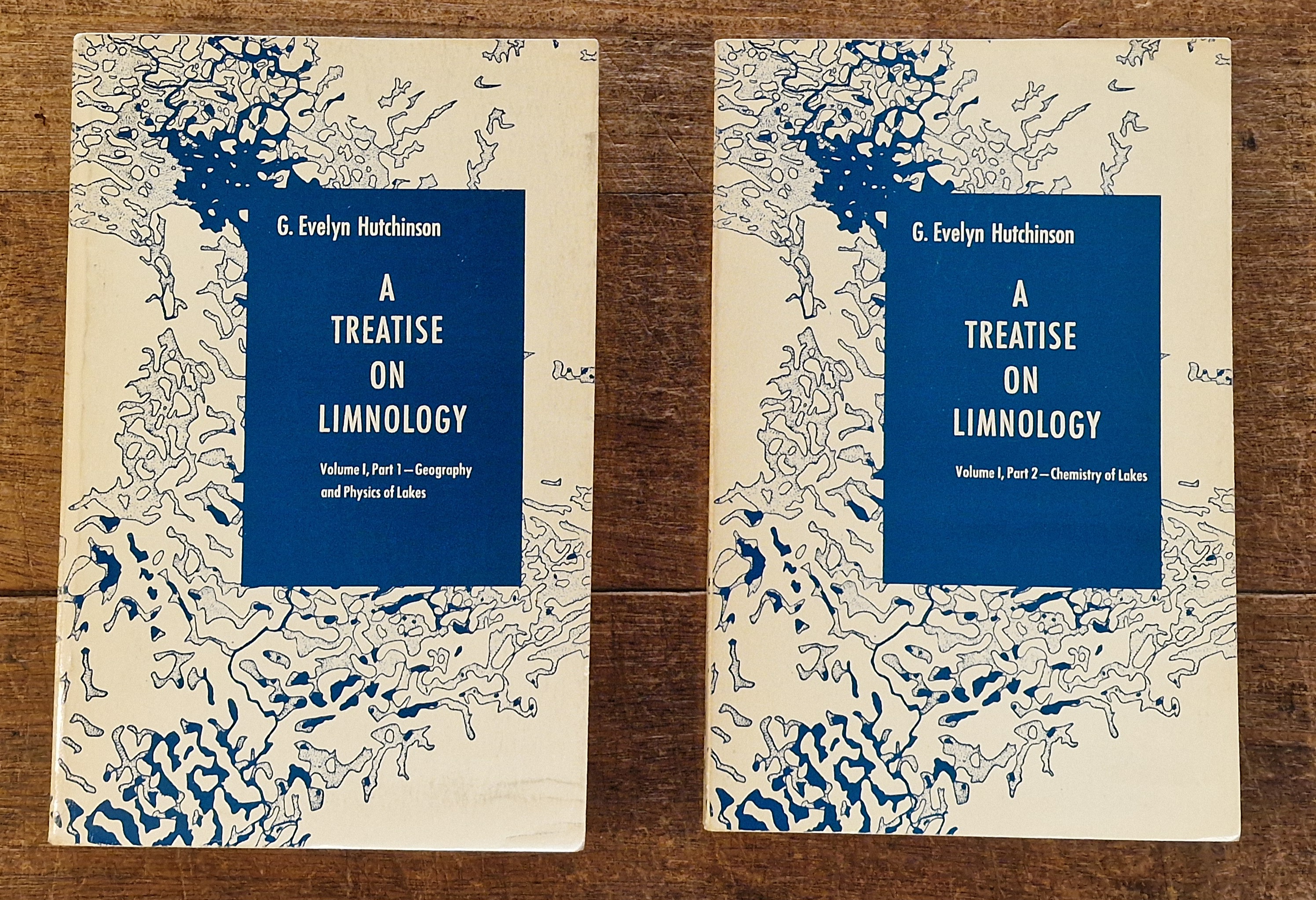A Treatise on Limnology Volume 1, Part 1 - Geography and Physics of Lakes and Volume 1, Part 2 - Chemistry Of Lakes Two Volumes