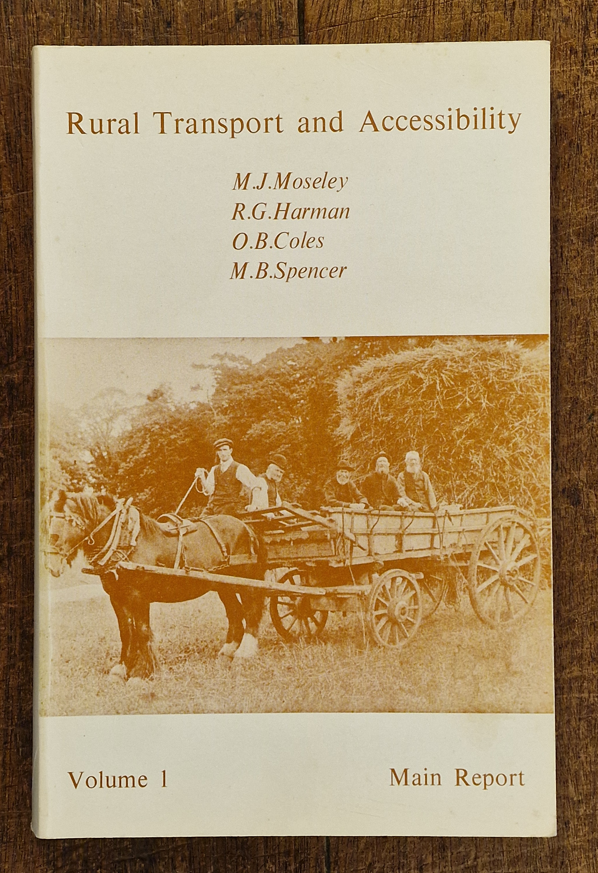 Rural Transport and Accessibility Volume 1 Main Report