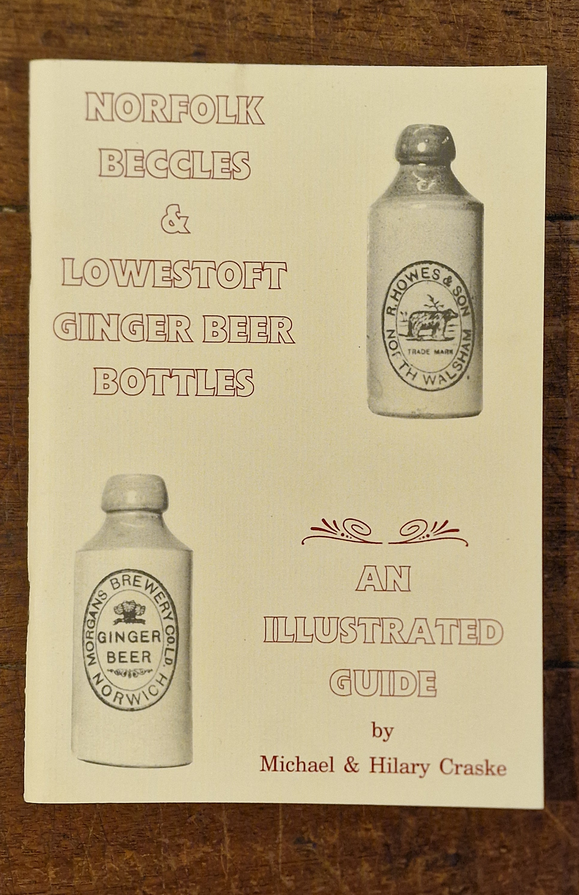 Norfolk Beccles & Lowestoft Ginger Beer Bottles