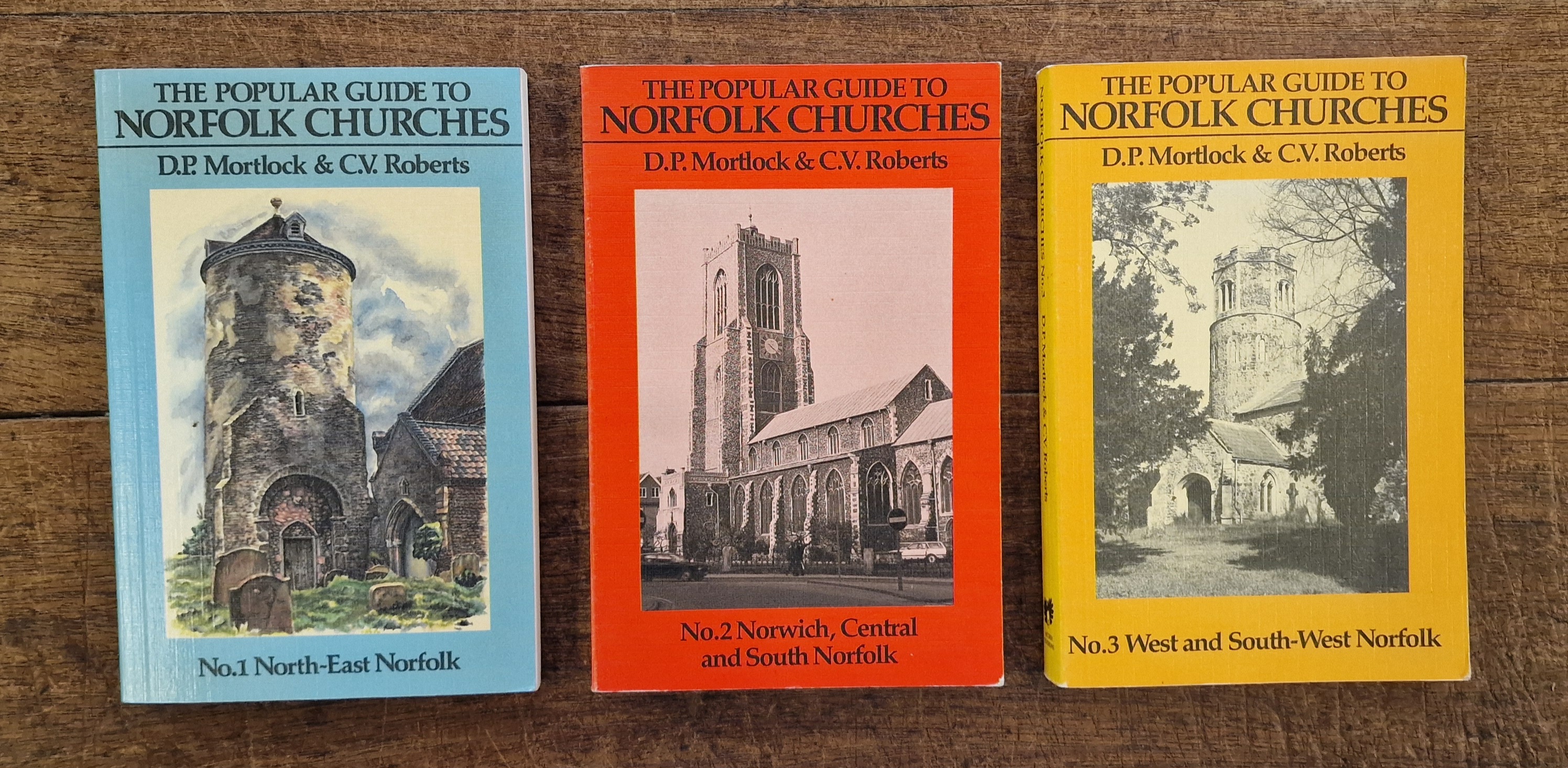 The Popular Guide to Norfolk Churches THREE VOLUMES