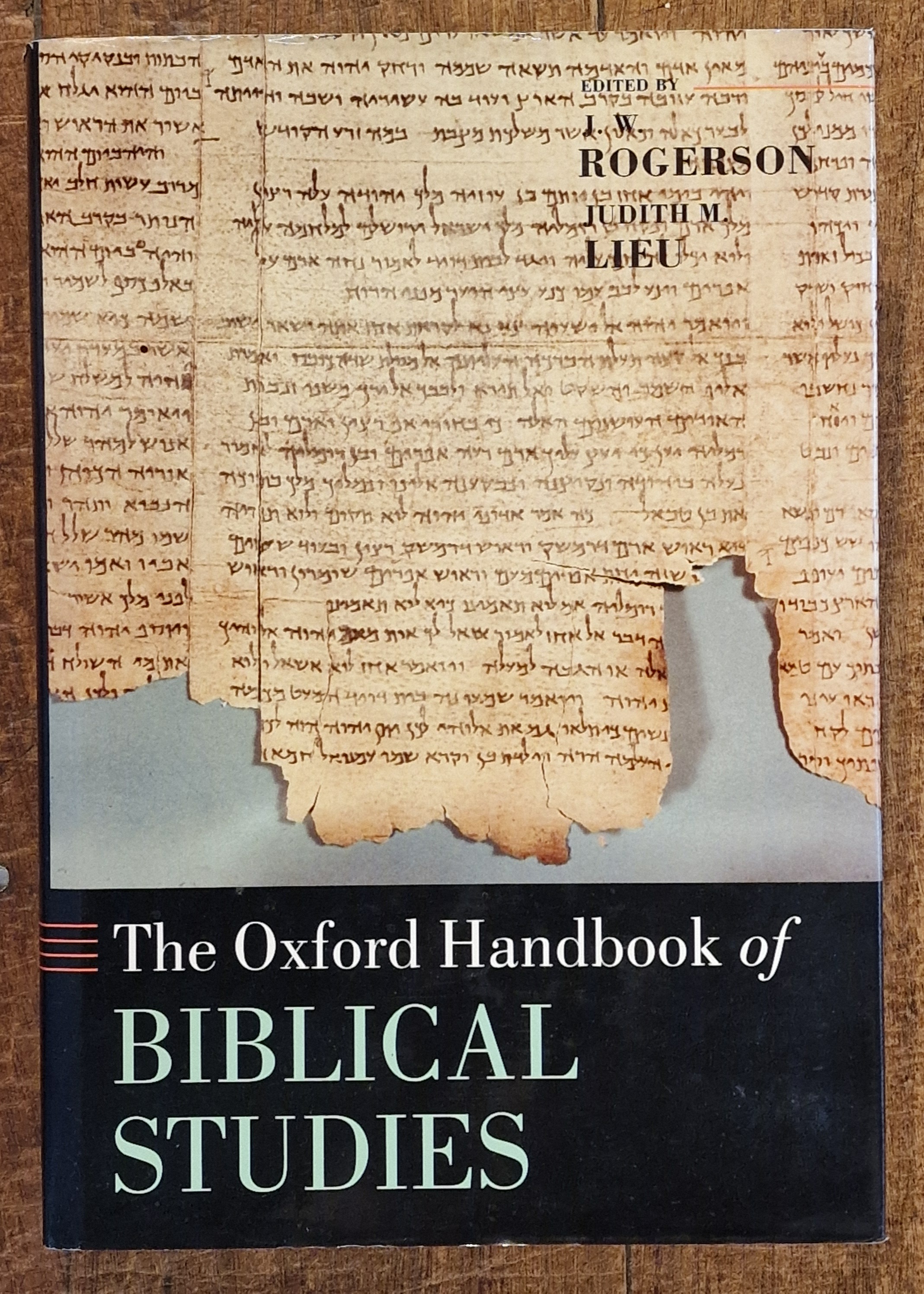 The Oxford Handbook of Biblical Studies