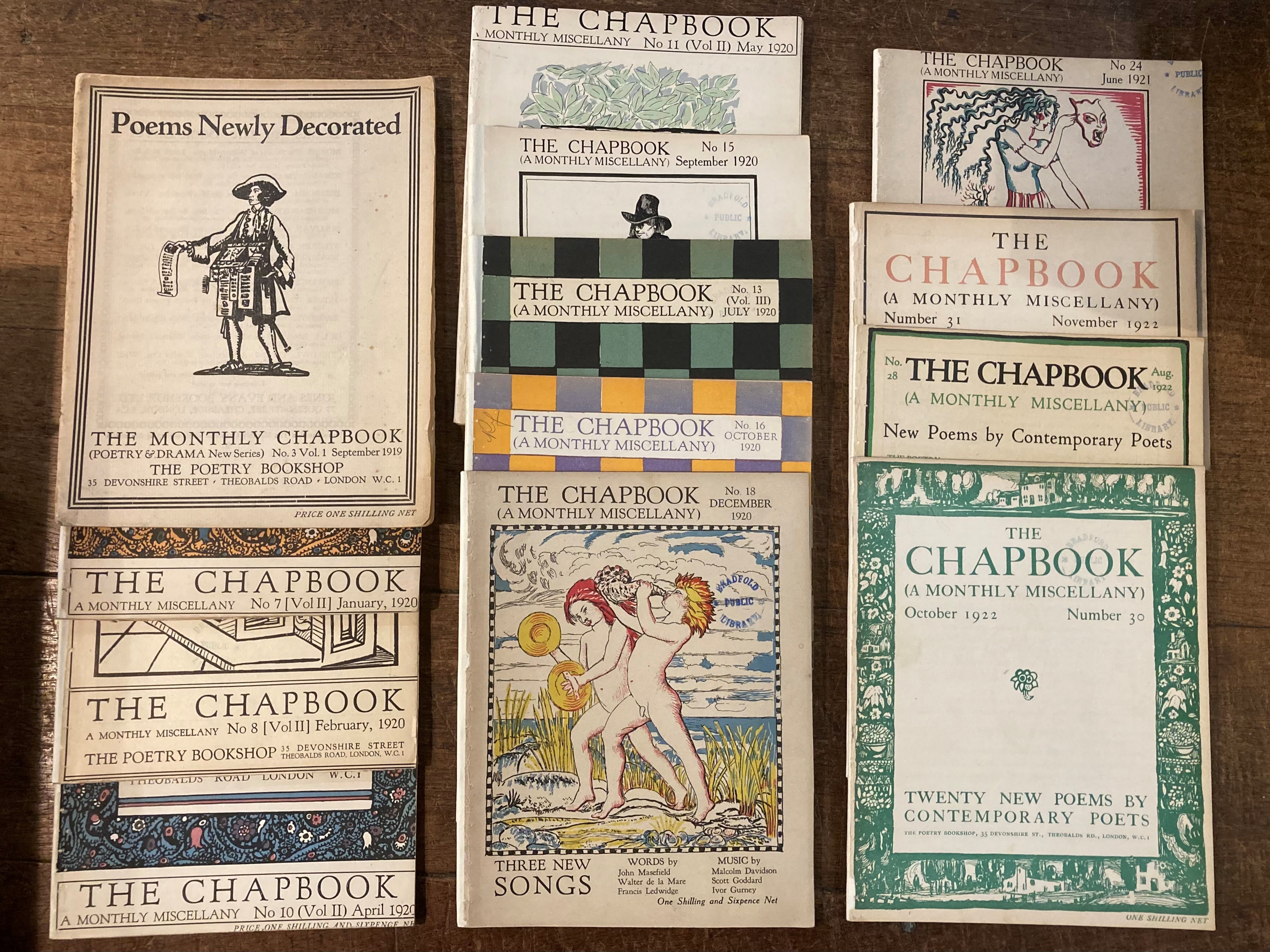 The Chap Book 13 Numbers